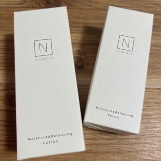 エヌオーガニック(N organic)の新品未開封　Ｎ organic モイスチュアバランシング ローション&セラム　(化粧水/ローション)