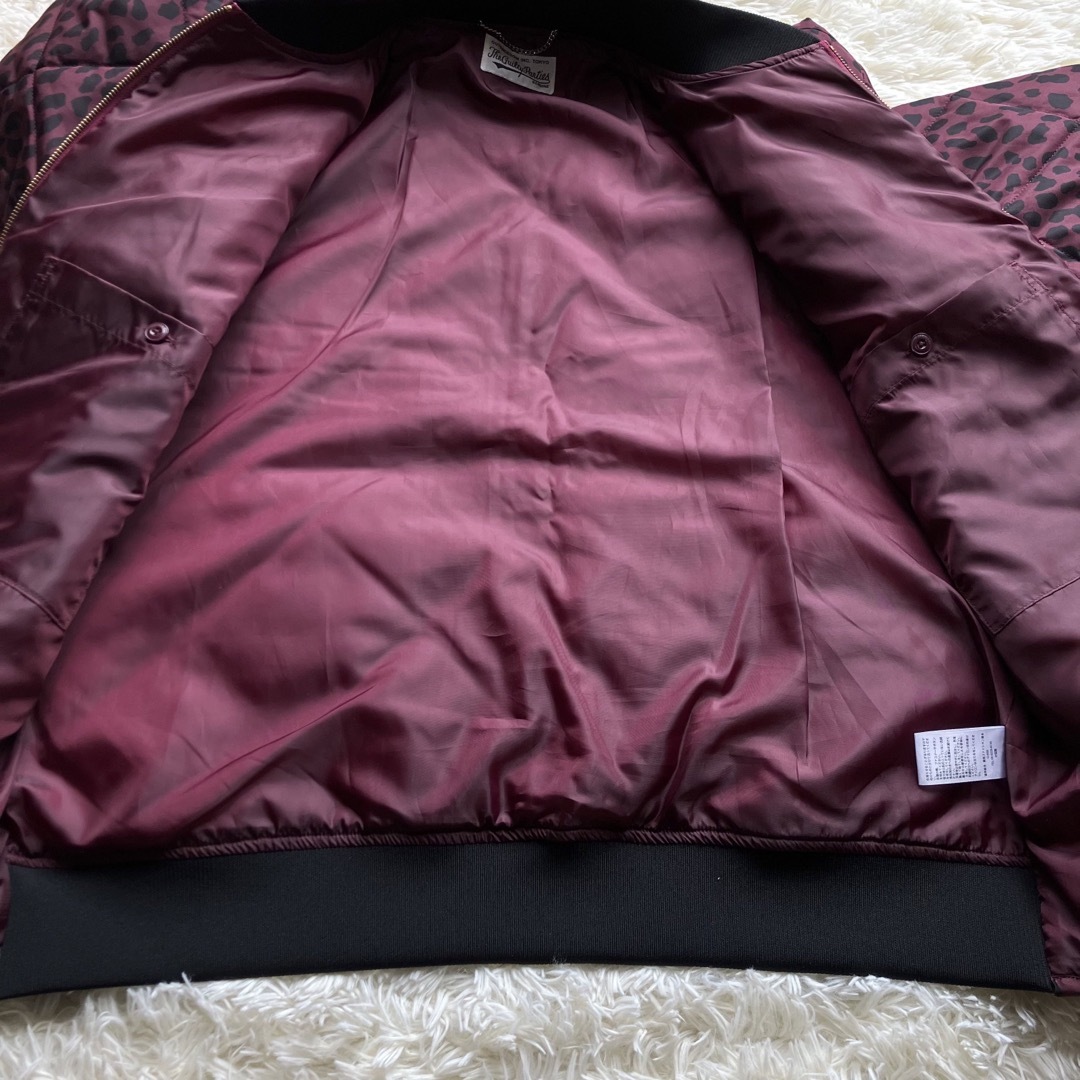 WACKO MARIA(ワコマリア)の美品✨ワコマリア dickies レオパード キルティングジャケット ブルゾン メンズのジャケット/アウター(ブルゾン)の商品写真