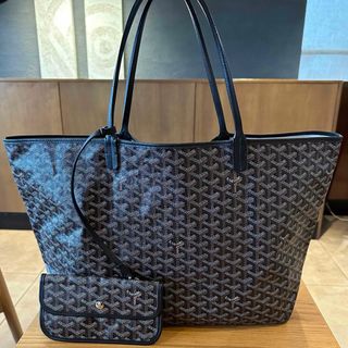 ゴヤール(GOYARD)のGOYARD ゴヤール サンルイGM ブラック　トートバッグ　ハンドバッグ(トートバッグ)