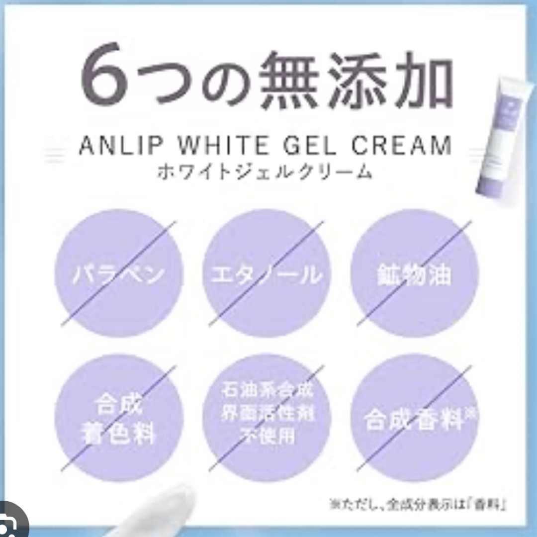 ANLIP アンリップ デリケートゾーン用ホワイトジェルクリーム コスメ/美容のボディケア(ボディクリーム)の商品写真