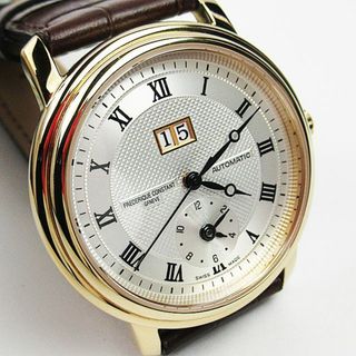 フレデリックコンスタント(FREDERIQUE CONSTANT)の新品☆フレデリックコンスタント ビッグデイト・デュアルタイム自動巻き(腕時計(アナログ))