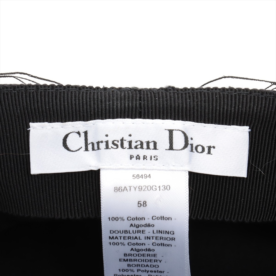 Dior(ディオール)のディオール  コットン  ブラック レディース その他帽子 レディースの帽子(その他)の商品写真