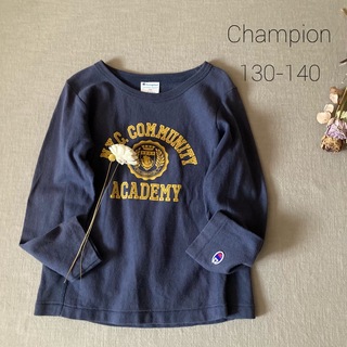 チャンピオン(Champion)のChampionチャンピオン✾リバースウィーブ カレッジロゴトップス140(Tシャツ/カットソー)