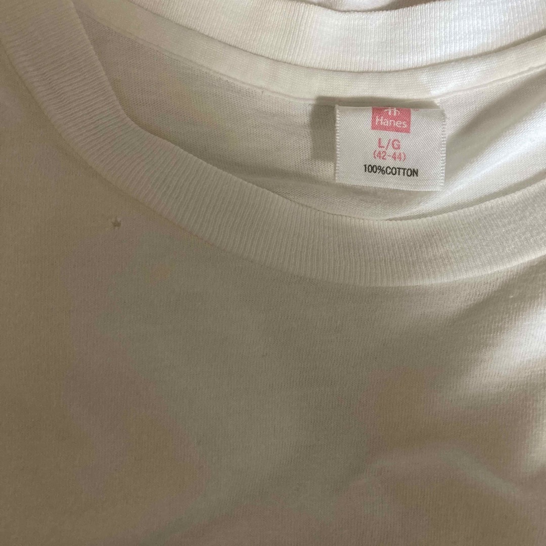Hanes(ヘインズ)のHanes白Tシャツセット メンズのトップス(Tシャツ/カットソー(半袖/袖なし))の商品写真