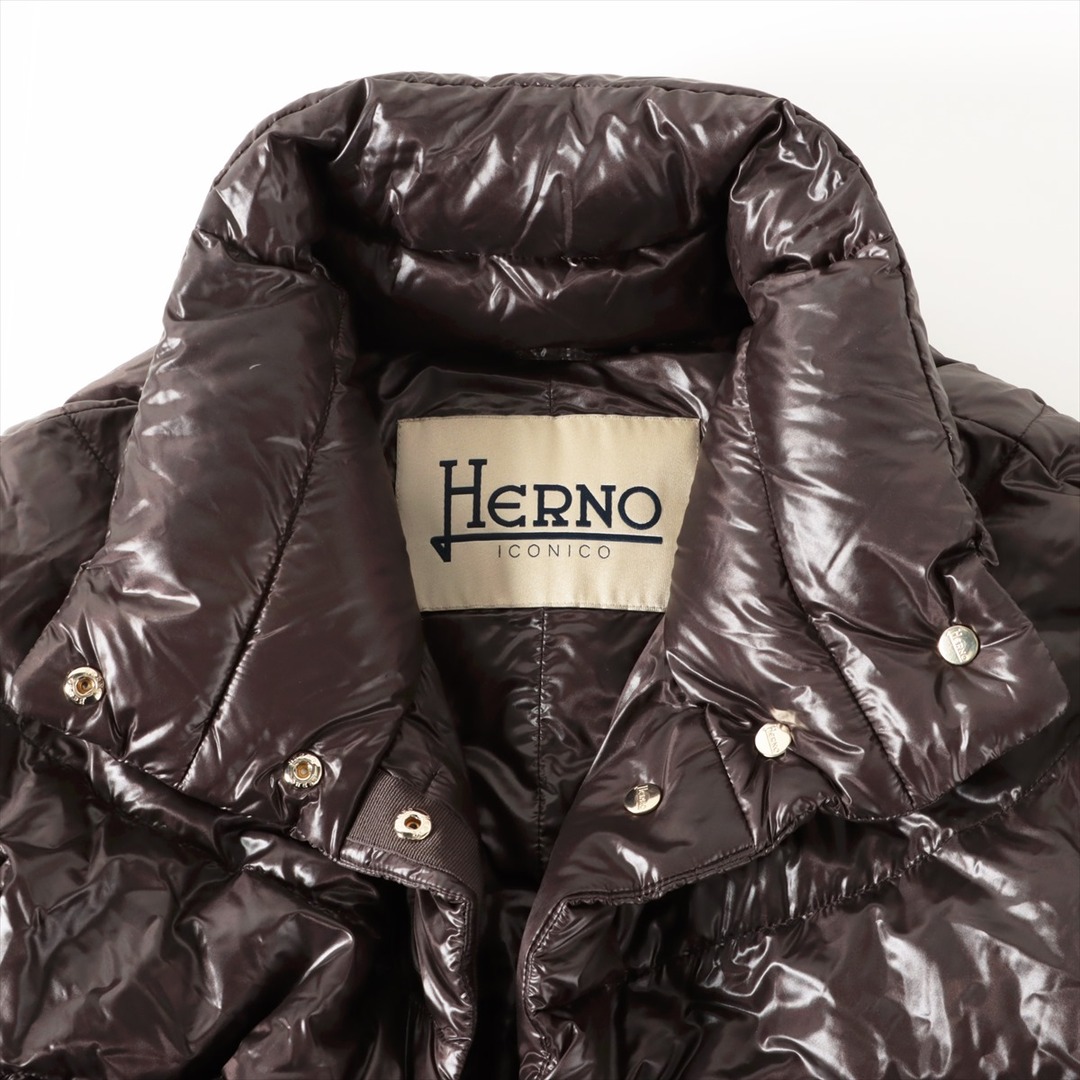 HERNO(ヘルノ)のヘルノ  ナイロン 38 ブラウン レディース その他アウター レディースのジャケット/アウター(その他)の商品写真