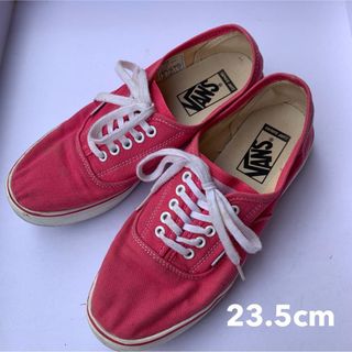 ヴァンズ(VANS)のvans オーセンティック スニーカー ピンク(スニーカー)