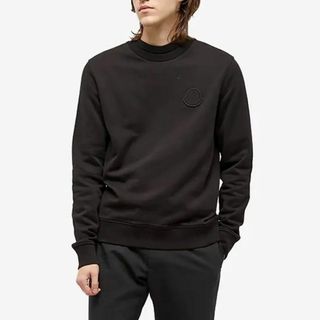 モンクレール(MONCLER)の送料無料 60 MONCLER モンクレール 8G00045 899FL ブラック トレーナー スウェット size M(スウェット)