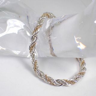 ティファニー(Tiffany & Co.)のティファニー 925/14K コンビ ツイストブレスレット[g207-62］(ブレスレット/バングル)