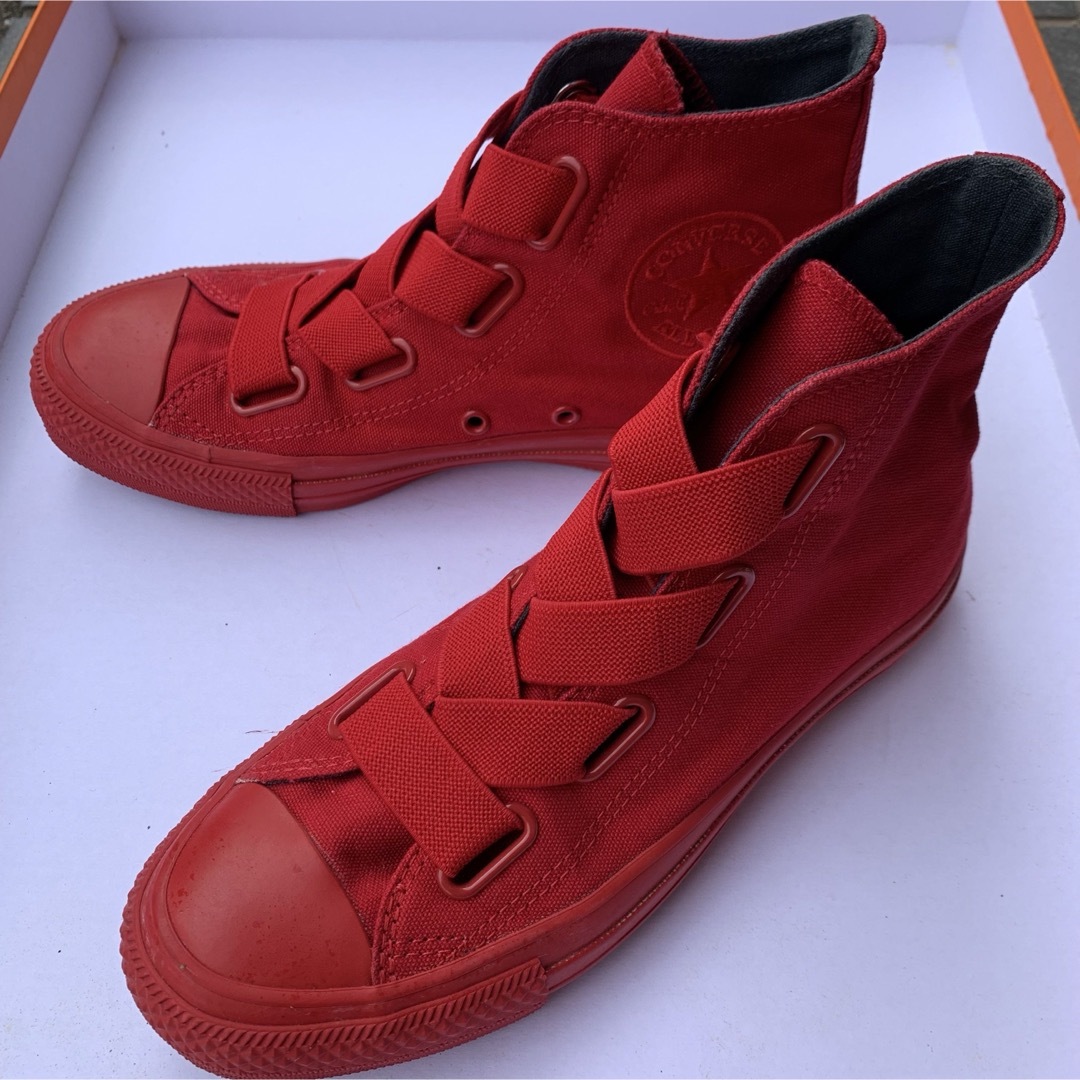 CONVERSE(コンバース)のCONVERSコンバース 赤スニーカー レディースの靴/シューズ(スニーカー)の商品写真