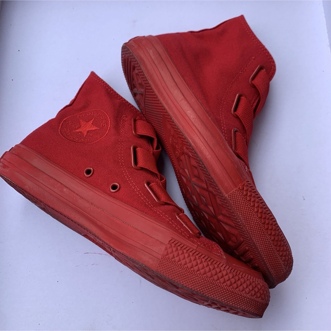 CONVERSE(コンバース)のCONVERSコンバース 赤スニーカー レディースの靴/シューズ(スニーカー)の商品写真