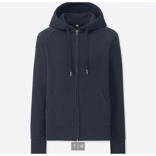 ユニクロ(UNIQLO)のユニクロ スウェットフルジップパーカー 長袖(パーカー)