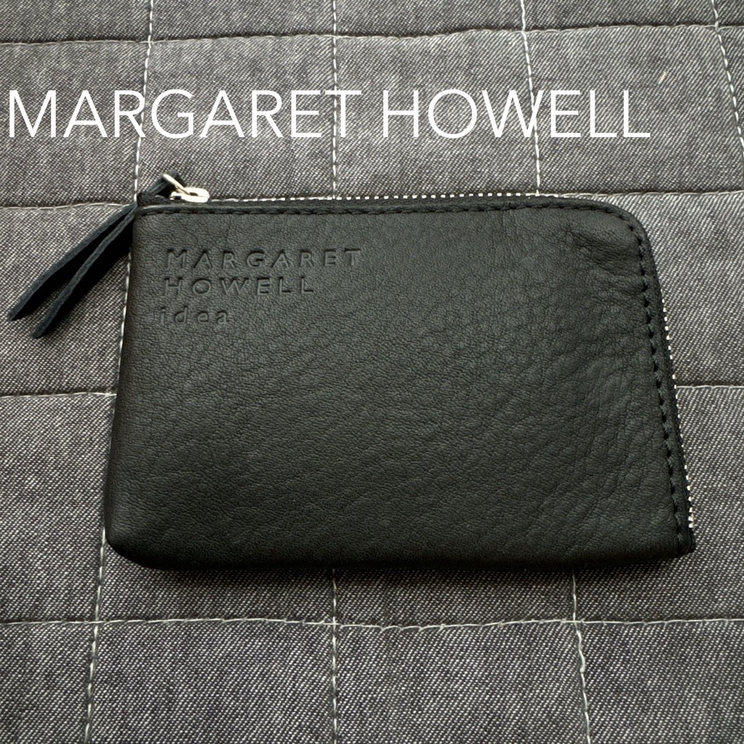 MARGARET HOWELL(マーガレットハウエル)の未使用品 MARGARET HOWELL マーガレットハウエルレザーコインケース レディースのファッション小物(コインケース)の商品写真