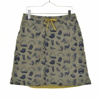 マーモット(MARMOT)の【Marmot×四角友里】Reversible Yama Skirt(ひざ丈スカート)