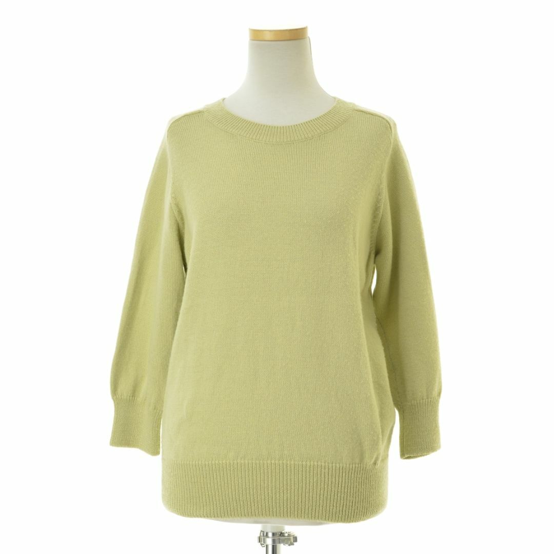 【MARGARETHOWELL】WOOL COTTON ニット2実寸