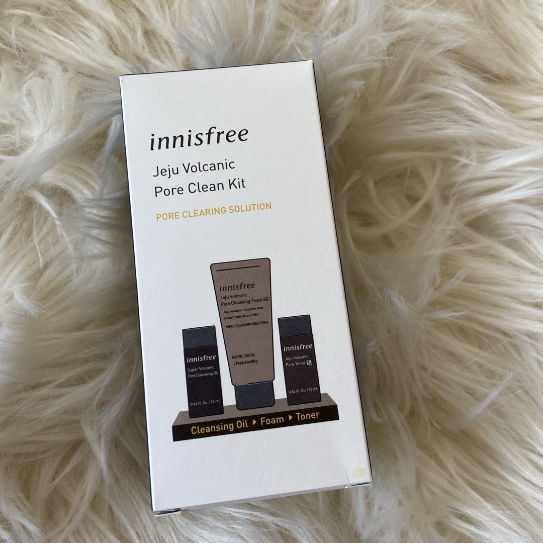 Innisfree(イニスフリー)の【新品】Innisfreeイニスフリー　クレンジングキット コスメ/美容のスキンケア/基礎化粧品(クレンジング/メイク落とし)の商品写真