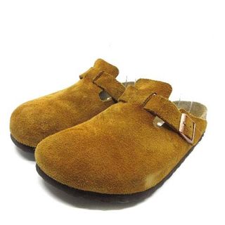 BIRKENSTOCK - ビルケンシュトック ボストン BOSTON スエード クロッグ サンダル ミンク