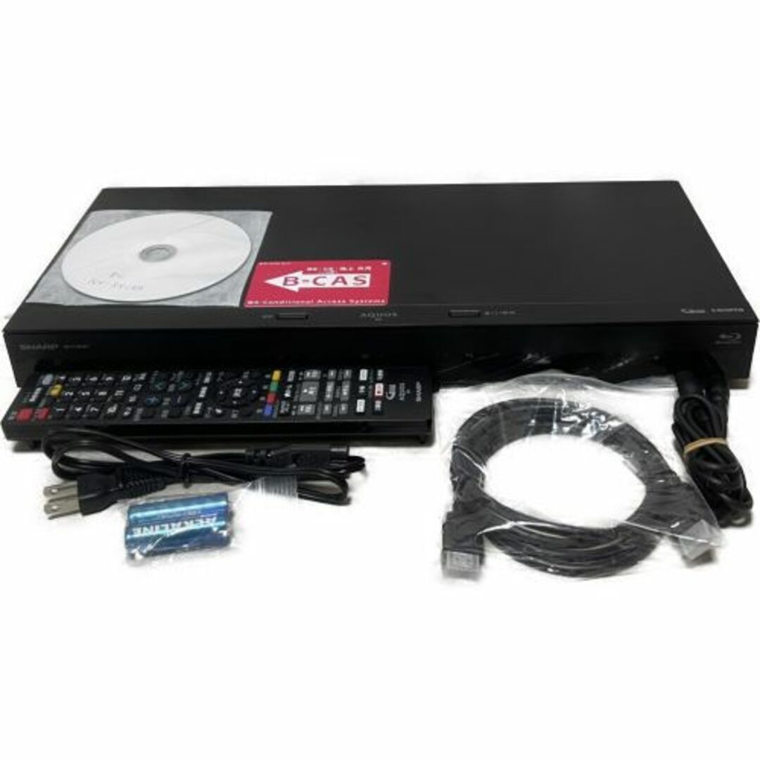 シャープ 1TB 2番組同時録画 ブルーレイレコーダー 2B-C10DW1 シャープ 1TB 2番組同時録画 ブルーレイレコーダー 2B-C10DW1
