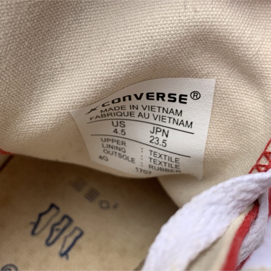 CONVERSE(コンバース)のCONVERSE コンバース ハート スニーカー レディースの靴/シューズ(スニーカー)の商品写真