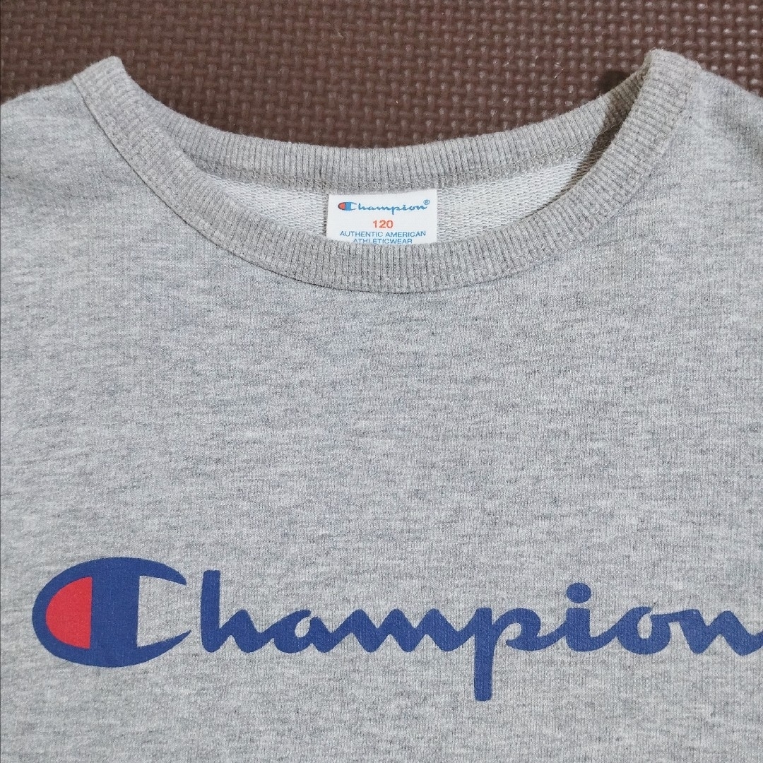 Champion(チャンピオン)の120 earth×Champion トレーナー キッズ/ベビー/マタニティのキッズ服女の子用(90cm~)(Tシャツ/カットソー)の商品写真