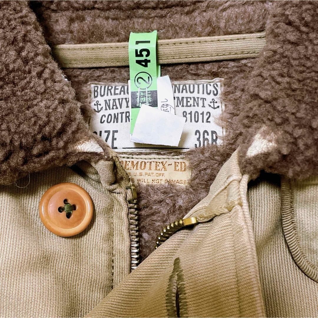 THE REAL McCOY'S(ザリアルマッコイズ)のザ・リアルマッコイズ N-1 デッキジャケット メンズのジャケット/アウター(ミリタリージャケット)の商品写真