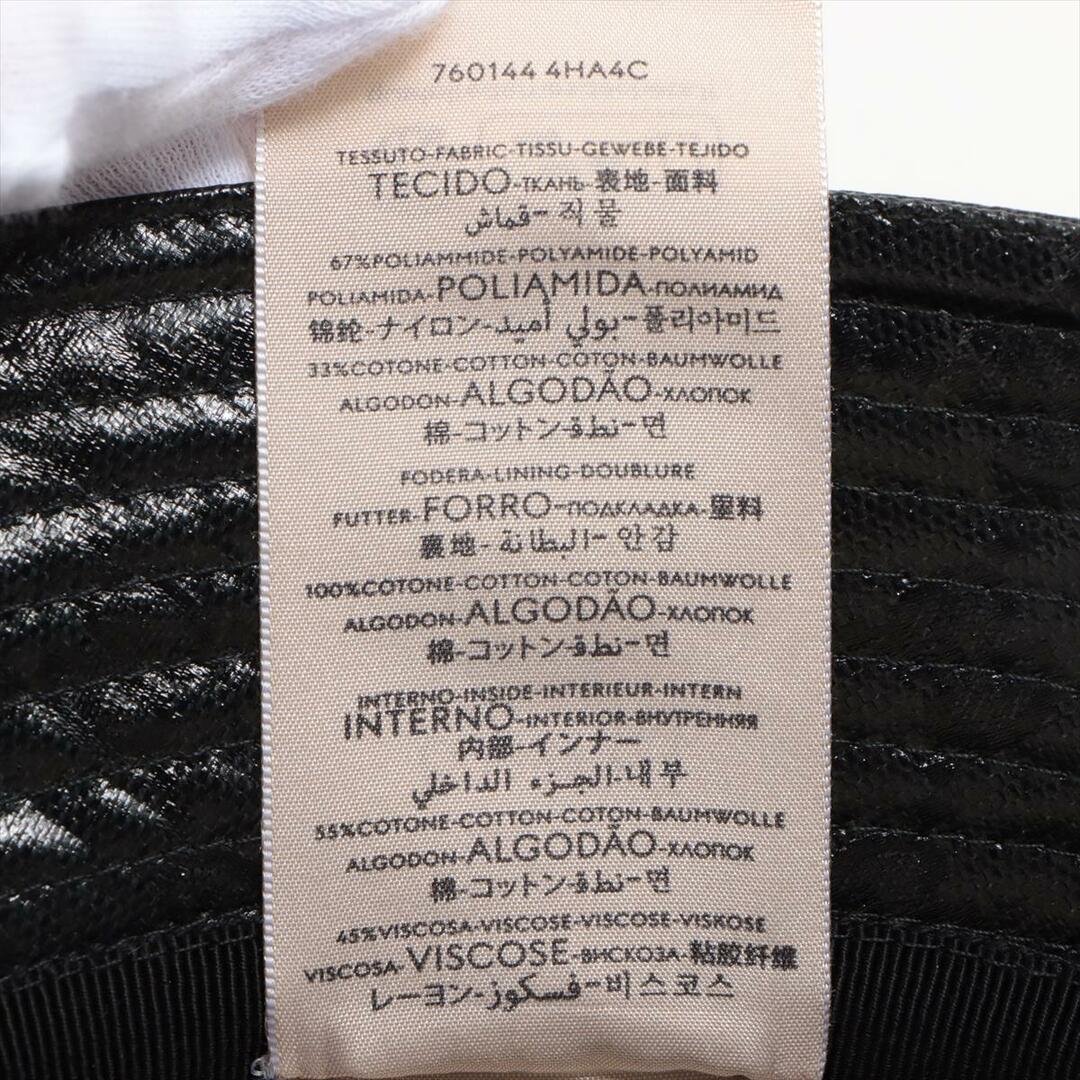 Gucci(グッチ)のグッチ  コットン×レーヨン×ナイロン  ブラック レディース ハット レディースの帽子(ハット)の商品写真