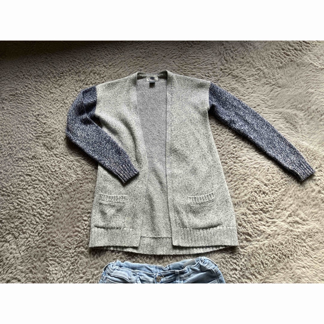 Old Navy(オールドネイビー)のOLDNAVY カーディガンサイズ8（120-130） キッズ/ベビー/マタニティのキッズ服女の子用(90cm~)(カーディガン)の商品写真