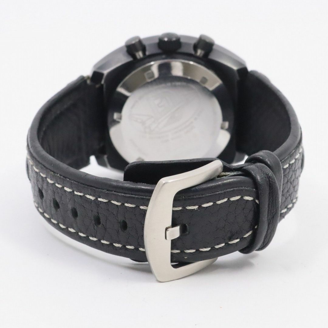 SINN(シン)のSinn ジン スペースクロノグラフ 自動巻き メンズ 腕時計 ブラック 社外ベルト 142.BS メンズの時計(腕時計(アナログ))の商品写真
