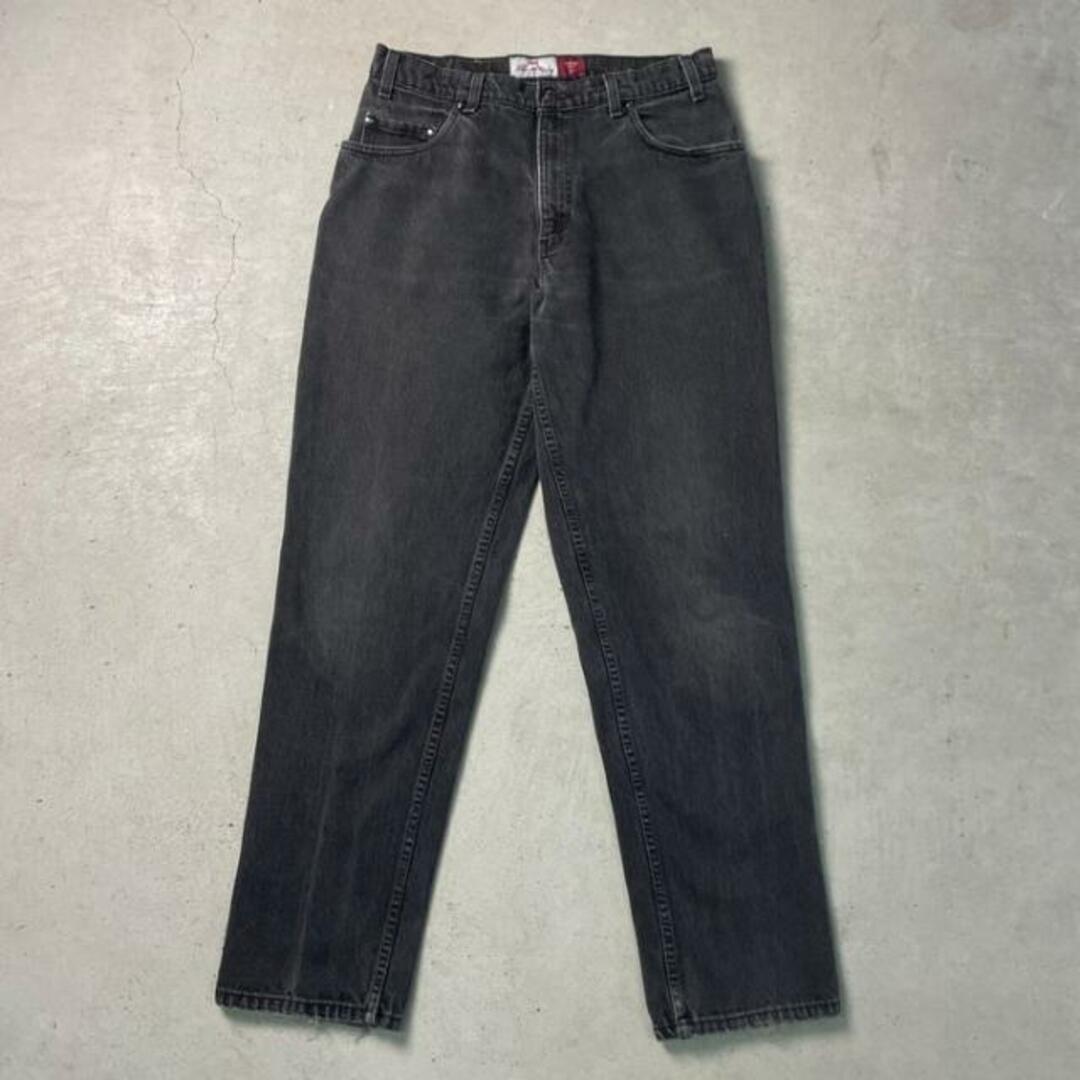 90年代 USA製 Levi's リーバイス 545 テーパード ブラックデニムパンツ バギー バギーデニム メンズW36Levi