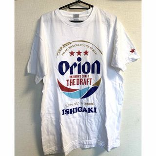 【最終値下げ】オリオンビールTシャツ Lサイズ 沖縄(Tシャツ(半袖/袖なし))