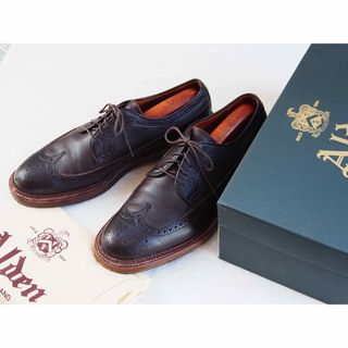 オールデン(Alden)のAlden 97648 Long Wing Tip Dark Brown(ドレス/ビジネス)