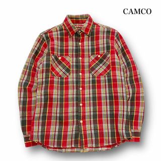 カムコ(camco)の【CAMCO】カムコ フランネルシャツ コットンツイルワークシャツ チェック柄(シャツ)