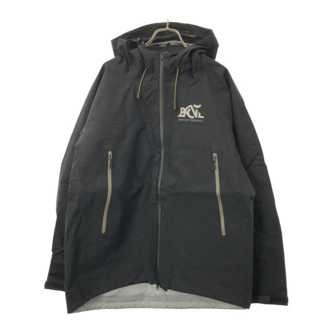 Back Channel(バックチャンネル)のBack Channel バックチャンネル 20AW NYLON 3LAYER MOUNTAIN PARKA マウンテンパーカー ブラック XL 2320051 メンズのジャケット/アウター(その他)の商品写真