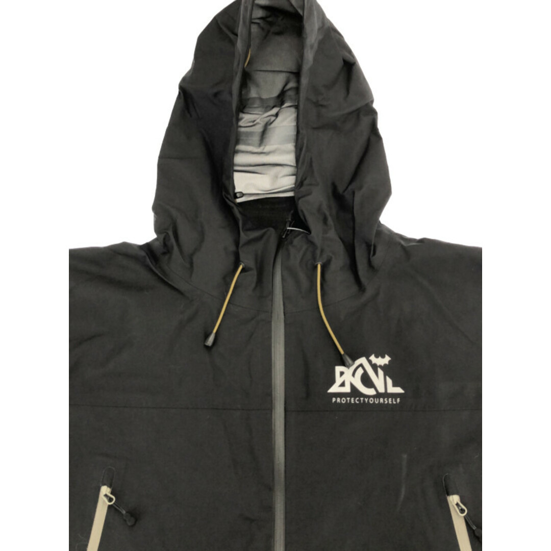 Back Channel(バックチャンネル)のBack Channel バックチャンネル 20AW NYLON 3LAYER MOUNTAIN PARKA マウンテンパーカー ブラック XL 2320051 メンズのジャケット/アウター(その他)の商品写真