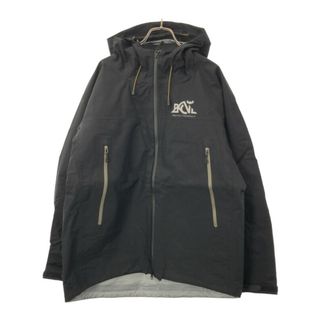 バックチャンネル(Back Channel)のBack Channel バックチャンネル 20AW NYLON 3LAYER MOUNTAIN PARKA マウンテンパーカー ブラック XL 2320051(その他)