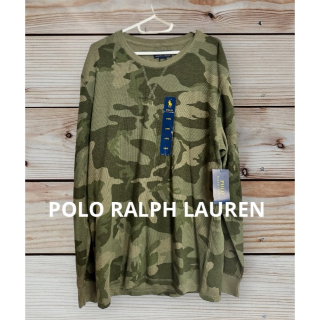 POLO RALPH LAUREN(ポロラルフローレン)のPOLO ラルフローレン　長袖　ロンT 迷彩　米国購入　新品 メンズのトップス(Tシャツ/カットソー(七分/長袖))の商品写真