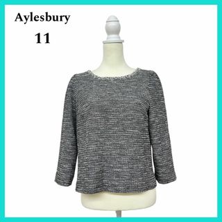 アリスバーリー(Aylesbury)のAylesbury アリスバーリー  カットソー 長袖 グレー 11(ニット/セーター)