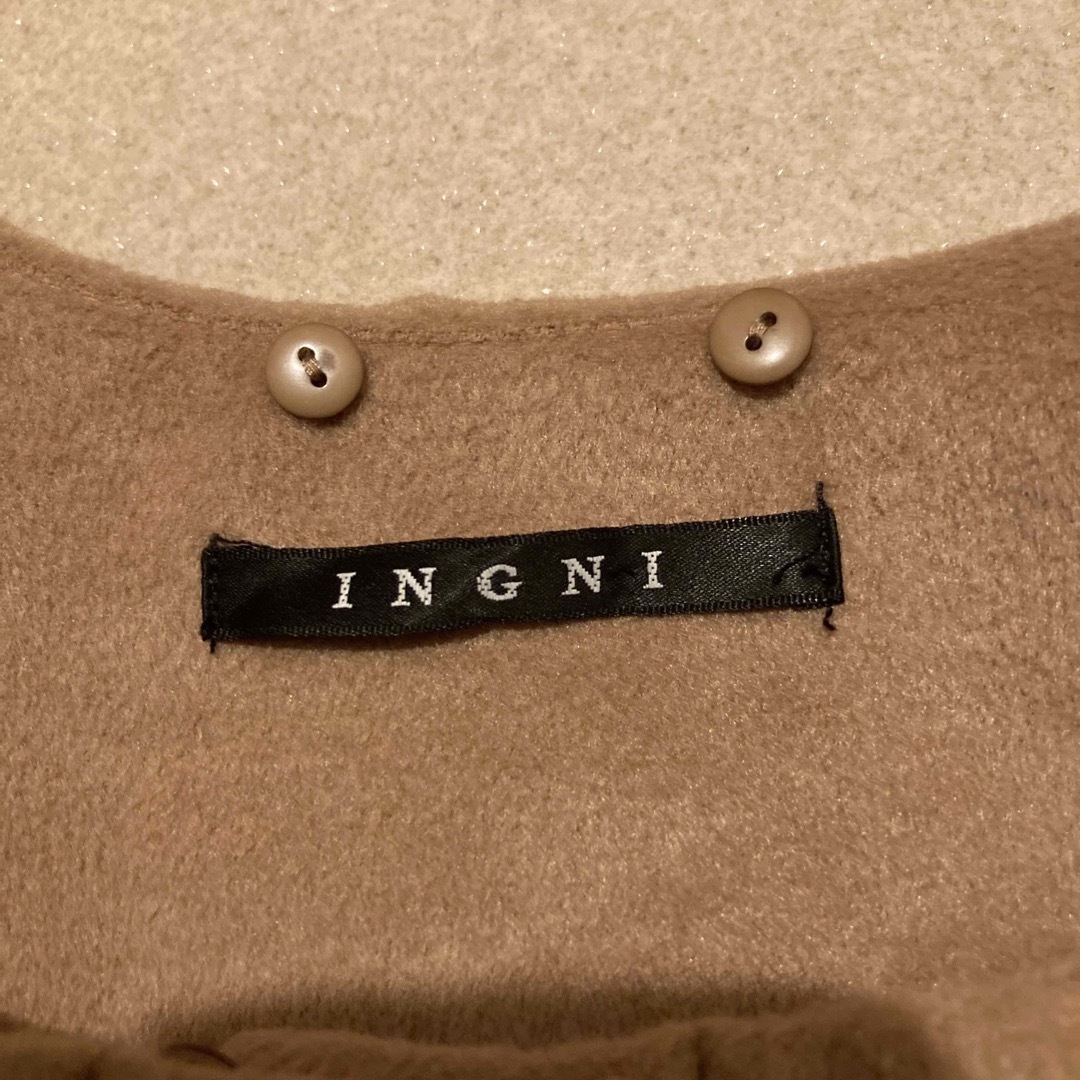 INGNI(イング)のMサイズ　INGNI 毛皮ラビット　コート レディースのジャケット/アウター(毛皮/ファーコート)の商品写真