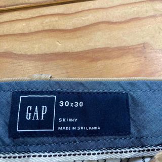 ギャップ(GAP)のGAP   スキニーパンツ　メンズ30×30 ベージュ(チノパン)