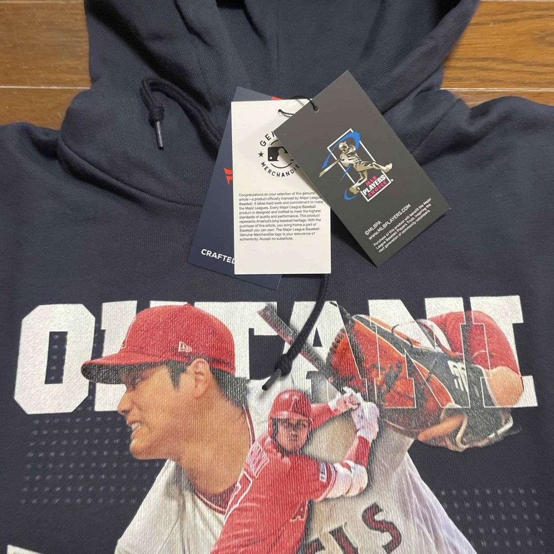 MLB(メジャーリーグベースボール)のOHTANI Anaheim Angels 2023y MVP HOODE メンズのトップス(パーカー)の商品写真