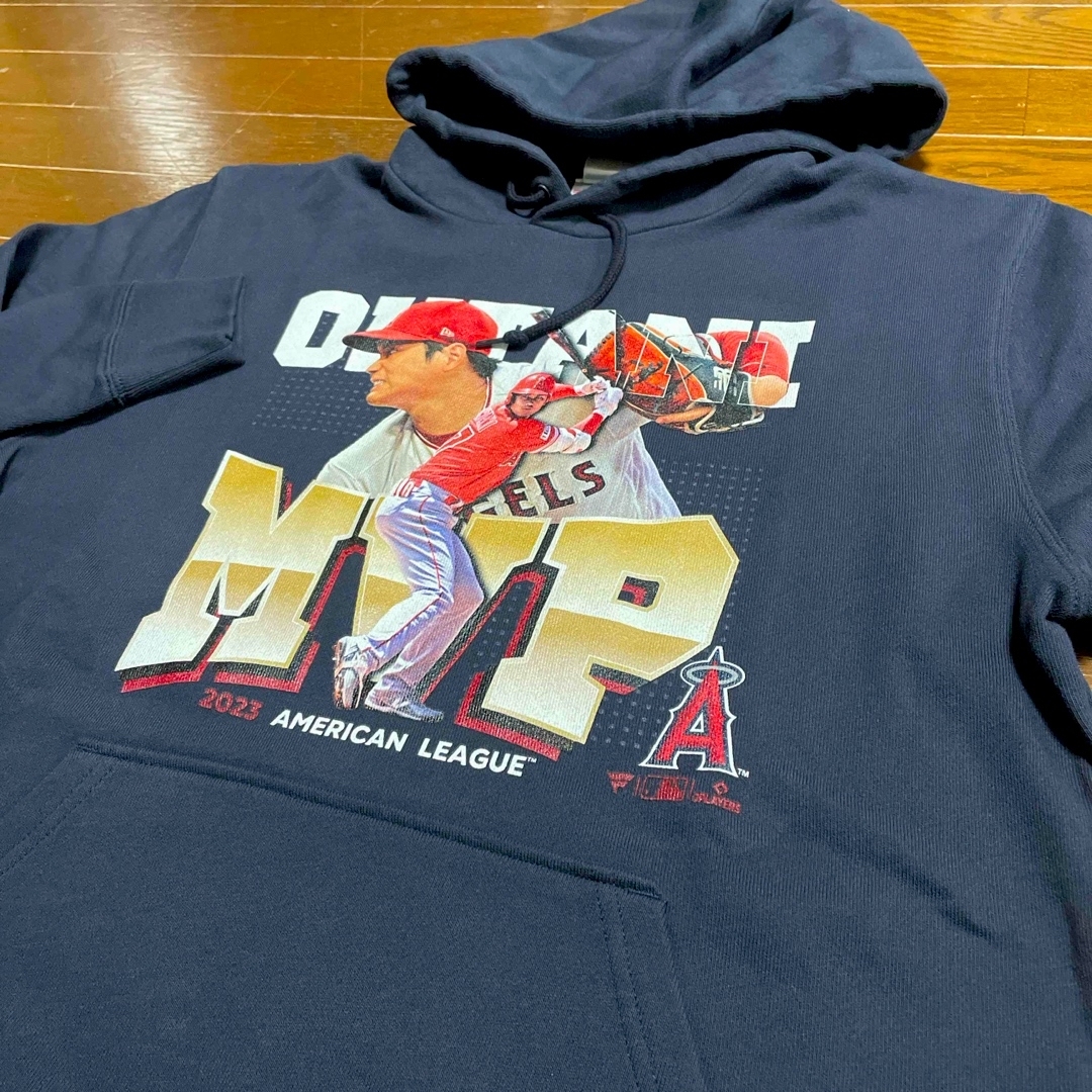 MLB(メジャーリーグベースボール)のOHTANI Anaheim Angels 2023y MVP HOODE メンズのトップス(パーカー)の商品写真