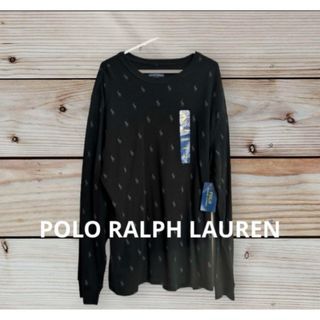 ポロラルフローレン(POLO RALPH LAUREN)のPOLO ラルフローレン　長袖　ロンT  大きめサイズ　米国購入　新品(Tシャツ/カットソー(七分/長袖))