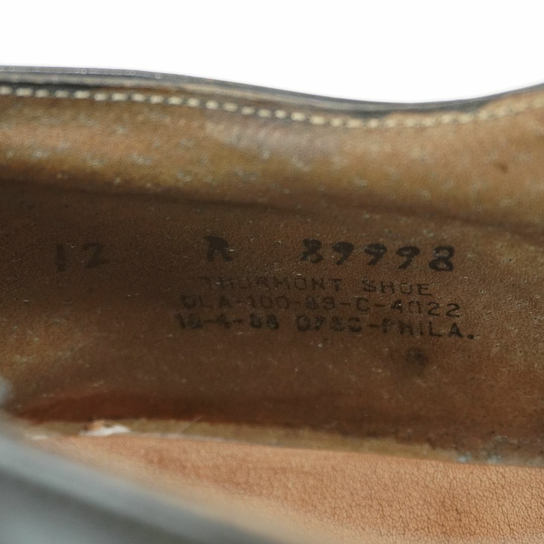 US NAVY SERVICE SHOES 1989s US12.0Rメンズ