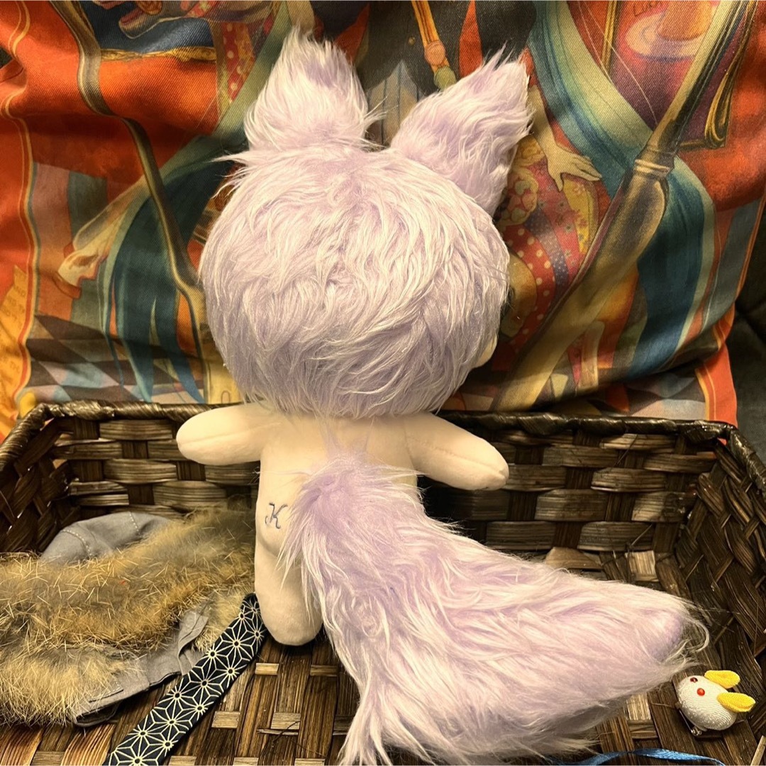 NU:カーニバル 玖夜 ぬいぐるみ 着せ替え 20cm 耳しっぽ付き NU:カーニバル 玖夜 ぬいぐるみ 着せ替え 20cm 耳しっぽ付き