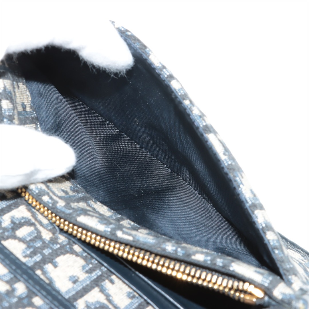 Christian Dior(クリスチャンディオール)のクリスチャンディオール モンテーニュ キャンバス×レザー  ネイビー レデ レディースのバッグ(ショルダーバッグ)の商品写真