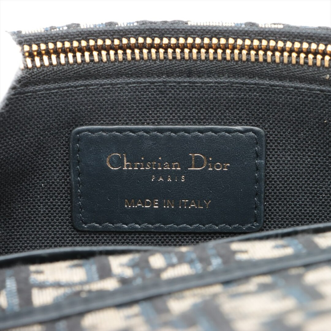 Christian Dior(クリスチャンディオール)のクリスチャンディオール モンテーニュ キャンバス×レザー  ネイビー レデ レディースのバッグ(ショルダーバッグ)の商品写真