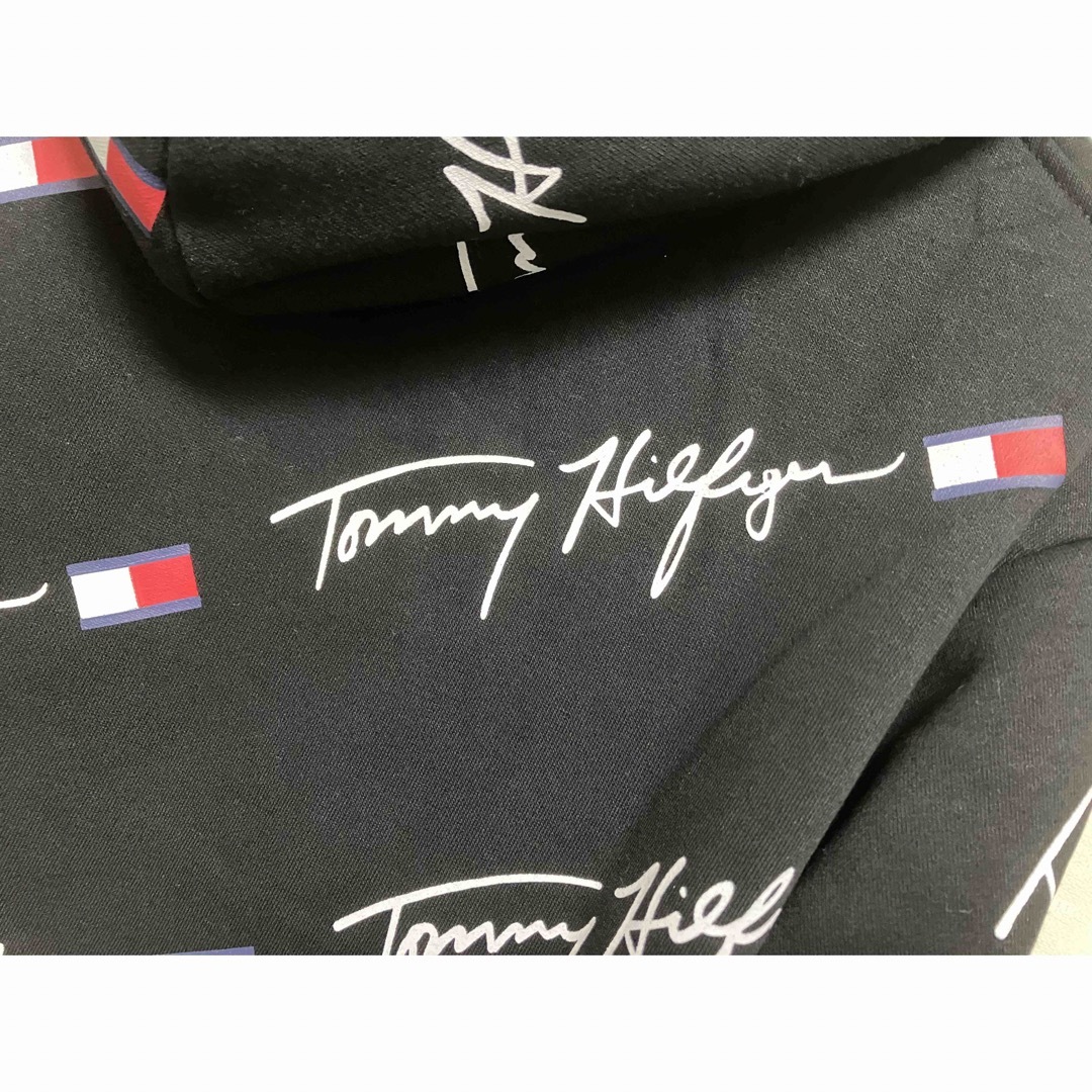 TOMMY HILFIGER(トミーヒルフィガー)のTOMMY HILFIGER★トミーヒルフィガーパーカー★ブラック色 Mサイズ メンズのトップス(パーカー)の商品写真