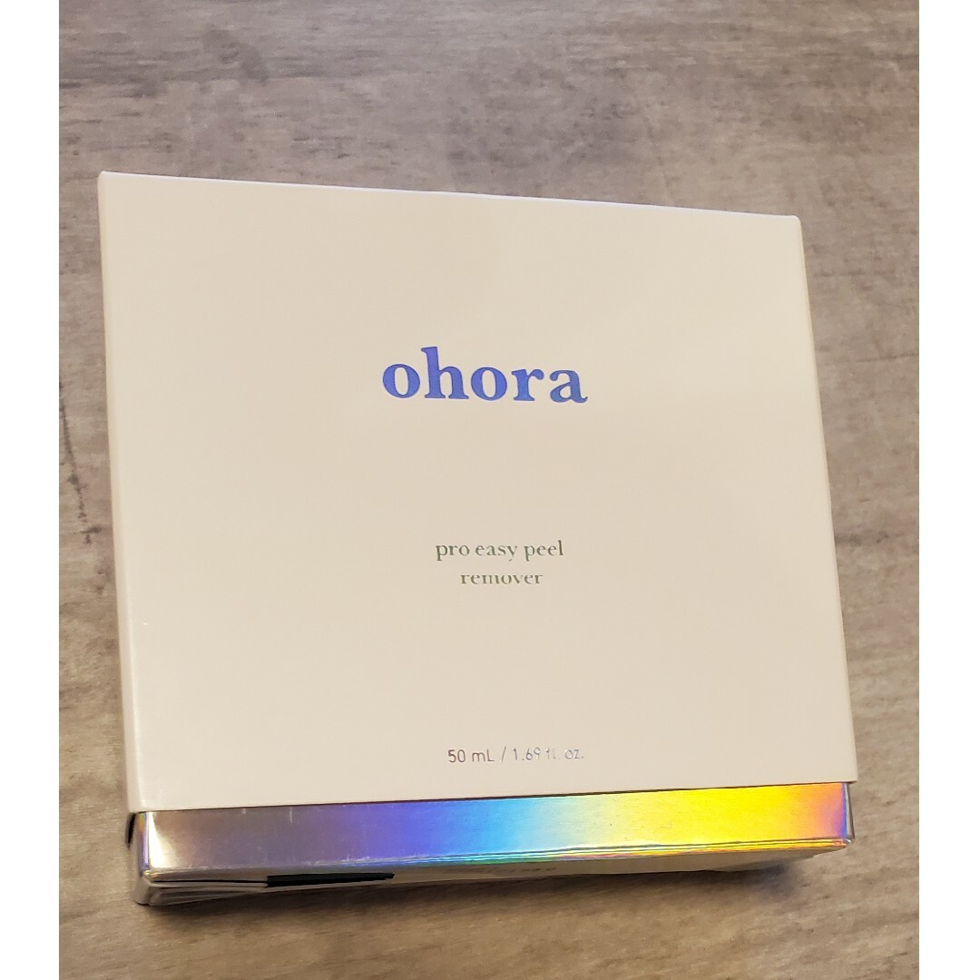 ohora(オホーラ)の新品未開封 ohoraプロイージーピールリムーバー コスメ/美容のネイル(除光液)の商品写真