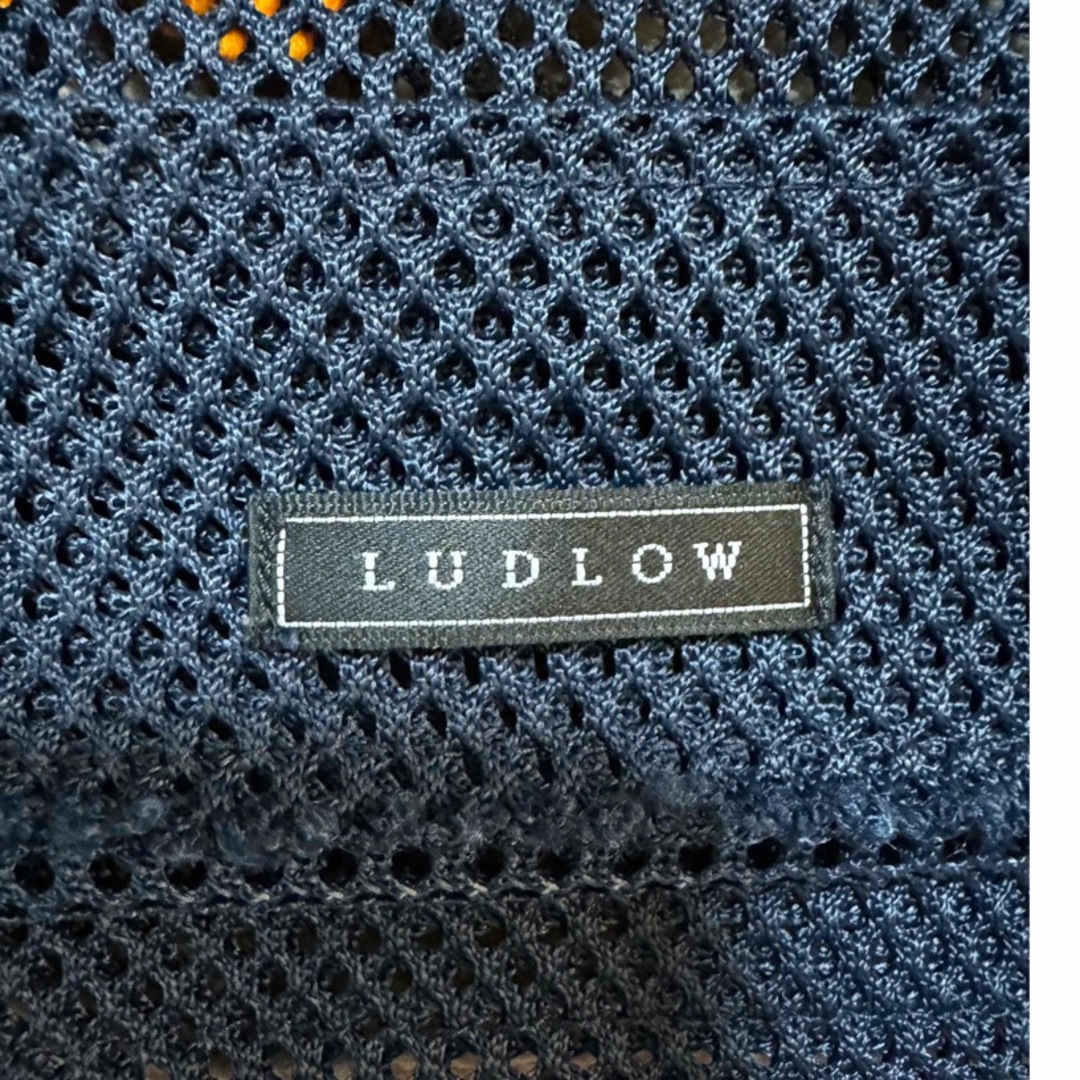 LUDLOW(ラドロー)のLUDLOW メッシュトートバッグ　ネイビー oui レディースのバッグ(トートバッグ)の商品写真