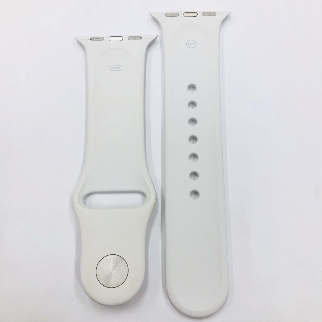 Apple Watch(アップルウォッチ)のApple純正 スポーツタイプ アップルウォッチ 41mm 白 スマホ/家電/カメラのスマートフォン/携帯電話(その他)の商品写真