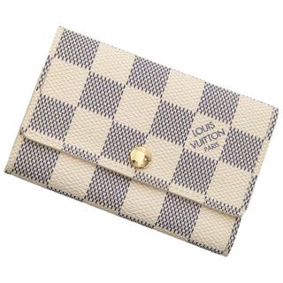 ルイヴィトン(LOUIS VUITTON)のルイヴィトン 6連キーケース ダミエ・アズール ミュルティクレ6 N61745 LOUIS VUITTON ヴィトン キーケース(キーケース)